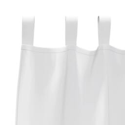 Berkfield Home Modern Curtains with Curtains 2 pcs Pure white 260 x 140 cm Polyester - thumbnail 5