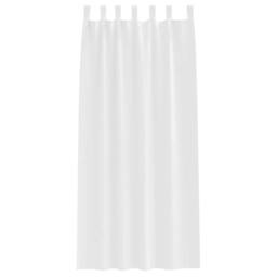 Berkfield Home Modern Curtains with Curtains 2 pcs Pure white 260 x 140 cm Polyester - thumbnail 4