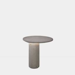 Netlighting Moal Outdoor LED Bollard Cement IP66 13.7W 3000K in Grey