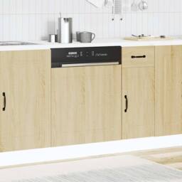 Berkfield Home Dishwasher Panel¬†Kalmar¬†Sonoma Oak 60x1.5x67 cm Engineered Wood in Tan - thumbnail 3