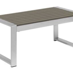 Wyld and Coco Outdoor Coffee Table 90 x 50 cm Dark Grey Aluminium - thumbnail 2