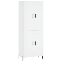 Berkfield Home Highboard White 69.5x34x180 cm Engineered Wood - thumbnail 2