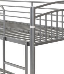 Seconique Ventura 3' Single Bunk Bed in Metallic Silver - thumbnail 7