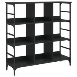 Berkfield Home Sideboard Black 102x32x103.5 cm Engineered Wood - thumbnail 2
