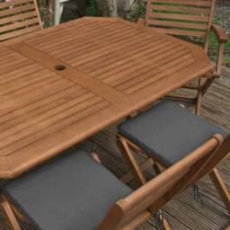 Rowlinsons Plumley Set Cushions - L85 x W140 x H73 cm - Grey in Brown - thumbnail 3