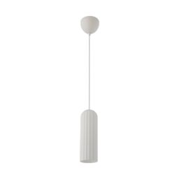 Nordlux Miella Pendant Light Opal White Glass Dining Room E27 Mains 10cm - thumbnail 2
