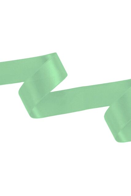 Neel Blue Double Sided Satin Polyester Ribbon Roll, 40mm x 10 Metres in Mint - image 1