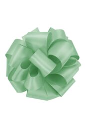 Neel Blue Double Sided Satin Polyester Ribbon Roll, 40mm x 10 Metres in Mint - thumbnail 2