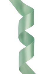 Neel Blue Double Sided Satin Polyester Ribbon Roll, 40mm x 10 Metres in Mint - thumbnail 3
