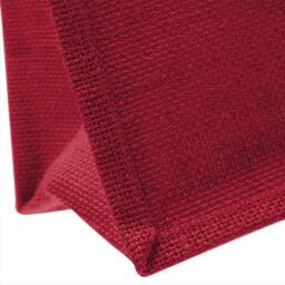 Westford Mill Jute Mini Gift Bag (6 Litres) in Red - thumbnail 4