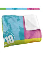 ViacomCBS/Nickelodeon Beverly Hills 90210 Color Blocks Silky Touch Super Soft Throw Blanket 152 X 127 cm in White - thumbnail 3