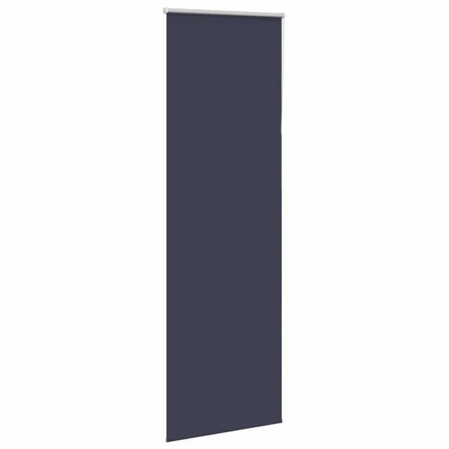 Berkfield Home Roller Blind Blackout Marine 85x210 cm Fabric Width 80.7 cm Polyester in Navy - image 1
