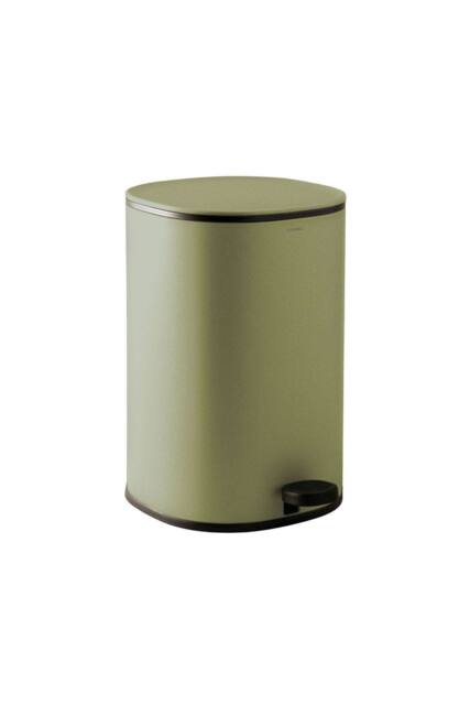 Cosmic Bathroom Bin 5L Pedal Soft-close Bucket Green Essentials Collection in Pale Green - image 1