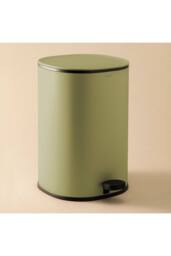 Cosmic Bathroom Bin 5L Pedal Soft-close Bucket Green Essentials Collection in Pale Green - thumbnail 2