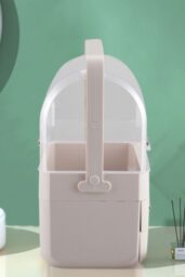Living and Home Makeup Organiser Storage Drawers Acrylic Cosmetic Organisers in Pink - thumbnail 5