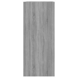 Berkfield Home Classic Book Cabinet/Room Divider Grey Sonoma 40x30x72 cm - Size: 40 x 30 x 72 cm - thumbnail 4