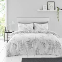 GAVENO CAVAILIA Perla Printed Duvet Cover in Grey - Size: King - thumbnail 1