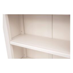 Cabinet Bits Bookcase with plinth 120x90x25cm in Off-White - Size: 120 x 90 x 25 cm - thumbnail 5