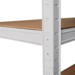 Monstershop 2 x White Racking Units 90 x 40 x 180 - thumbnail 5