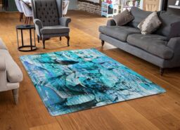 Benjamin Tate Design Battle Of Britain Men Marching Rug in Natural - Size: Large - thumbnail 2