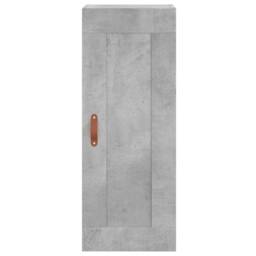 Berkfield Home Highboard Concrete Grey 34.5x34x180 cm Engineered Wood - thumbnail 7