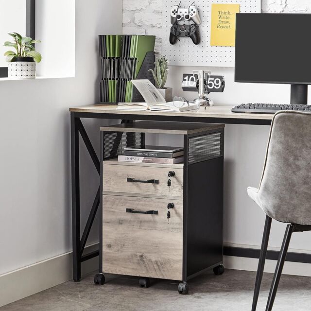 Secure Storage Drawers Secure Mobile Office Storage Lockable Drawers Steel Frame by Debenhams ...