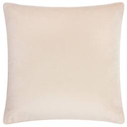 Morris & Co Strawberry Thief Jacquard Cushion in Cream - Size: 55 cm x 55 cm - thumbnail 2