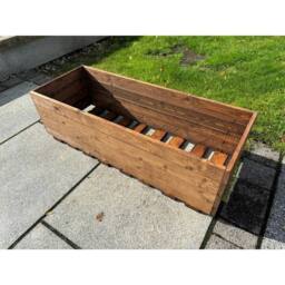 Charles Taylor Multi Pack of 3 - Extra Large Open Berwick Trough - Fully Assembled in Light Brown - thumbnail 3