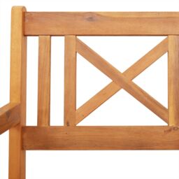 Berkfield Home Garden Chairs 6 pcs 56x55.5x90 cm Solid Wood Acacia in Brown - thumbnail 9