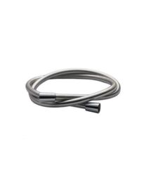 Nes Home 1.5m PVC Shower Hose Chrome in Metallic Silver - thumbnail 2