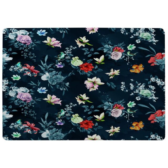 Benjamin Tate Design Roses & Other Bright Flowers Rug in Natural - Size: Large - image 1