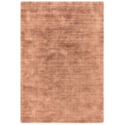 The Rug Shop UK Pink Handmade Modern Plain Viscose Easy To Clean Area Rug - Size: 240 cm x 340 cm - thumbnail 1