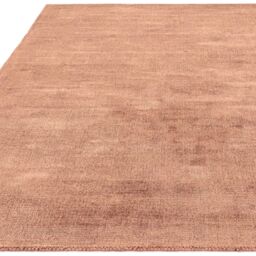 The Rug Shop UK Pink Handmade Modern Plain Viscose Easy To Clean Area Rug - Size: 240 cm x 340 cm - thumbnail 3