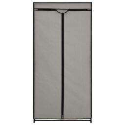 Berkfield Home Wardrobes 2 pcs Grey 75x50x160 cm - Size: 75 x 50 x 160 cm - thumbnail 5