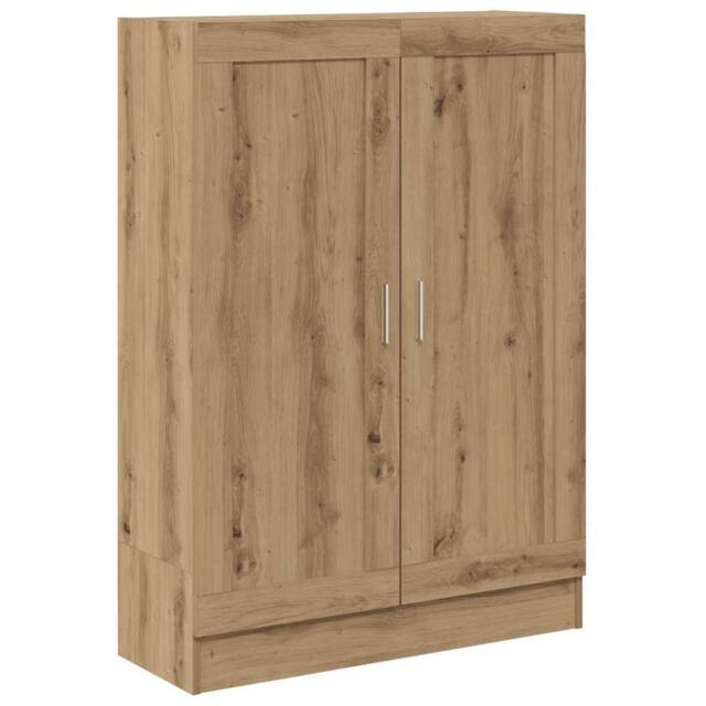 Berkfield Home Book Cabinet Artisan Oak 82.5x30.5x115 cm Engineered Wood in Brown - image 1