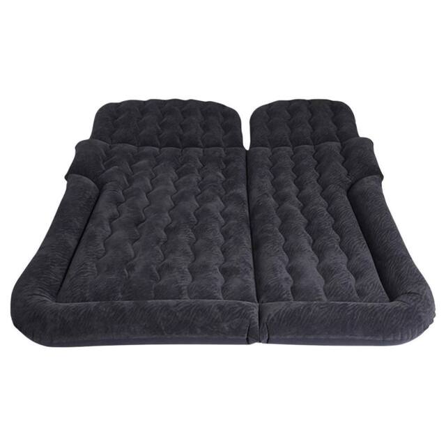 KORVIXA Car SUV Air Bed Sleep Travel Inflatable Mattress Seat in Black - Size: Double - image 1