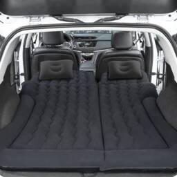 KORVIXA Car SUV Air Bed Sleep Travel Inflatable Mattress Seat in Black - Size: Double - thumbnail 4