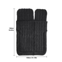 KORVIXA Car SUV Air Bed Sleep Travel Inflatable Mattress Seat in Black - Size: Double - thumbnail 2
