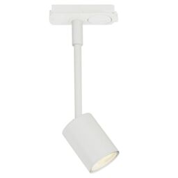 Nordlux Modern Indoor Track Spot Light White Metal GU10 Adjustable Head - Mains Powered, IP20 - thumbnail 2