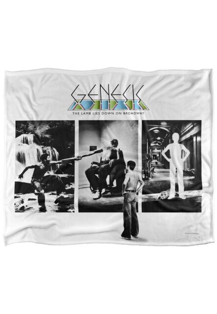 Genesis Lamb Lies Down Silky Touch Super Soft Throw Blanket 152 X 127 cm in White - image 1