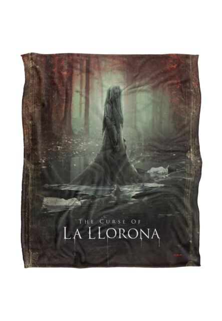 Warner Brothers The Curse of La Llorona Blanket, 152x127 cm Poster Silky Touch Super Soft Throw Blanket in White - image 1
