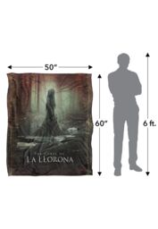Warner Brothers The Curse of La Llorona Blanket, 152x127 cm Poster Silky Touch Super Soft Throw Blanket in White - thumbnail 5