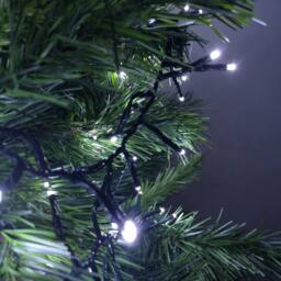 Samuel Alexander 3000 LED 37.2m Premier Clusterbrights Indoor Outdoor Multifunction Mains Operated Christmas Cluster Lights with Timer in Cool White - thumbnail 3