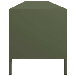 Berkfield Home TV Cabinet Olive Green 202x39x43.5 cm Cold-rolled Steel - thumbnail 6