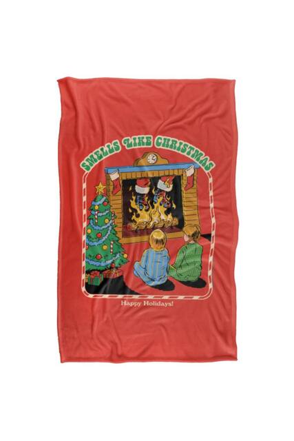 Steven Rhodes Smells Like Christmas Silky Super Soft Throw Blanket - Size: Small - image 1