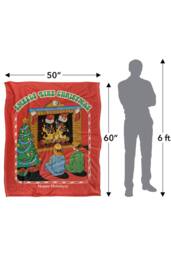Steven Rhodes Smells Like Christmas Silky Super Soft Throw Blanket - Size: Small - thumbnail 3