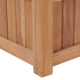 Berkfield Home Raised Bed 100x30x25 cm Solid Teak Wood in Brown - Size: 100 x 30 x 25 cm - thumbnail 6