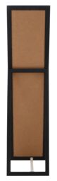 Orsina Silver Freestanding Floor Mirror, Modern Style Full Length Wooden Mirror, Silver Framed Dressing Mirror - thumbnail 4