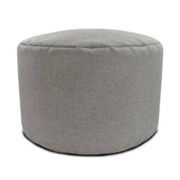 rucomfy Beanbags rucomfy Indoor Pouffe Bean Bag - Barley Ottoman Footstool in Light Grey - thumbnail 2