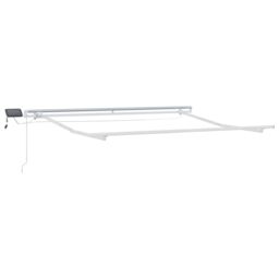 Berkfield Home Manual Retractable Awning with LED Black 300x250 cm - thumbnail 3